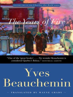cover image of The Years of Fire